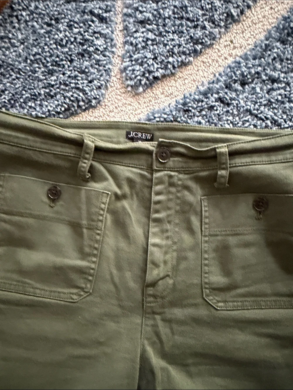 Gently Used…J. Crew Olive Green Utility Chinos